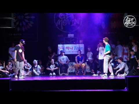 GET MOVIN' 6 FINAL - HIPHOP BEST8-2 GV vs Boogie Boog