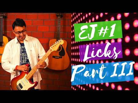 Eric Johnson Style Licks & Ideas |  Guitar Lesson Part 3 | #EJ1