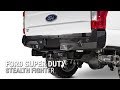 Ford Super Duty Stealth Fighter Rear Bumper