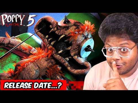 POPPY PLAYTIME CHAPTER 5 RELEASE DATE!! [The Prototype Cinematic Trailer Reaction] 😱 AYUSH MORE