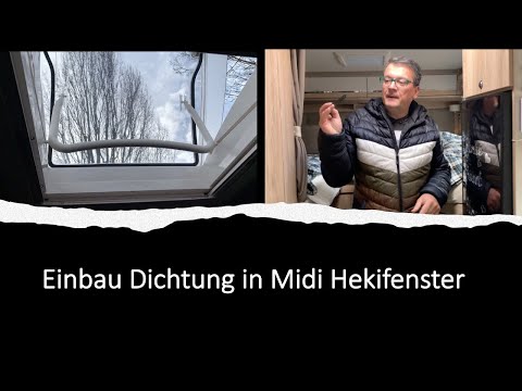 Eura Mobil Einbau Dichtung Midi Hekifenster