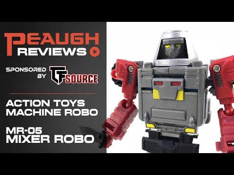 Action Toys Machine Robo - MR-05 MIXER ROBO