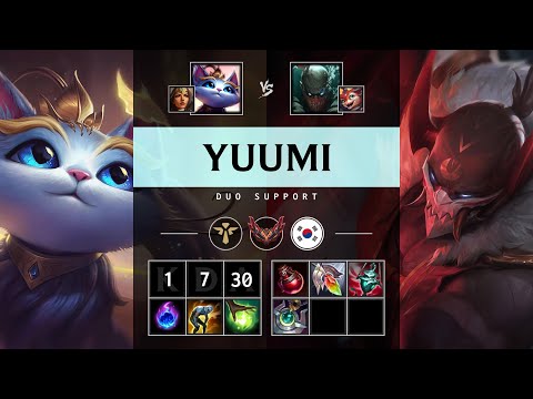Yuumi Support vs Pyke - KR Grandmaster Patch 25.13