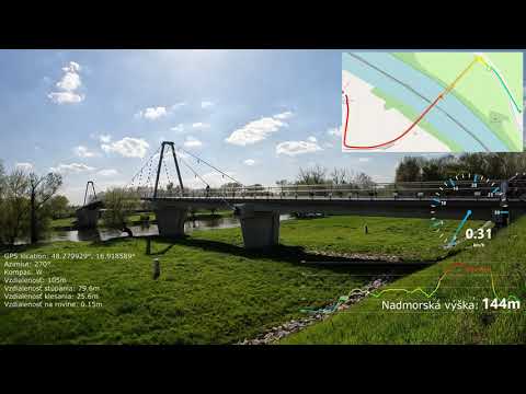 Cyklotrasa Most Slobody - Most Vysomarch - Most Slobody, 4. diel: Most Vysomarch