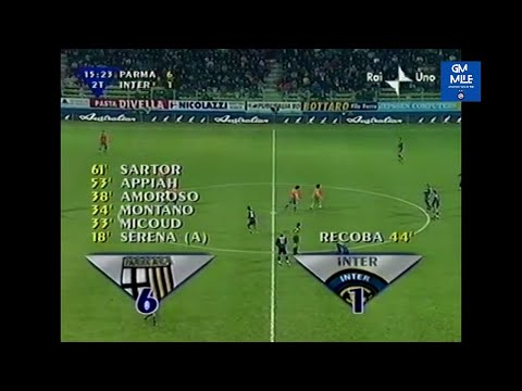 2000-01 (4' And Tim Cup - 29-11-2000) Parma-INTER 6-1 Rai1