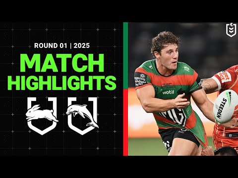 NRL Highlights | NRL Match Highlights | Rabbitohs v Dolphins | Round 1, 2025