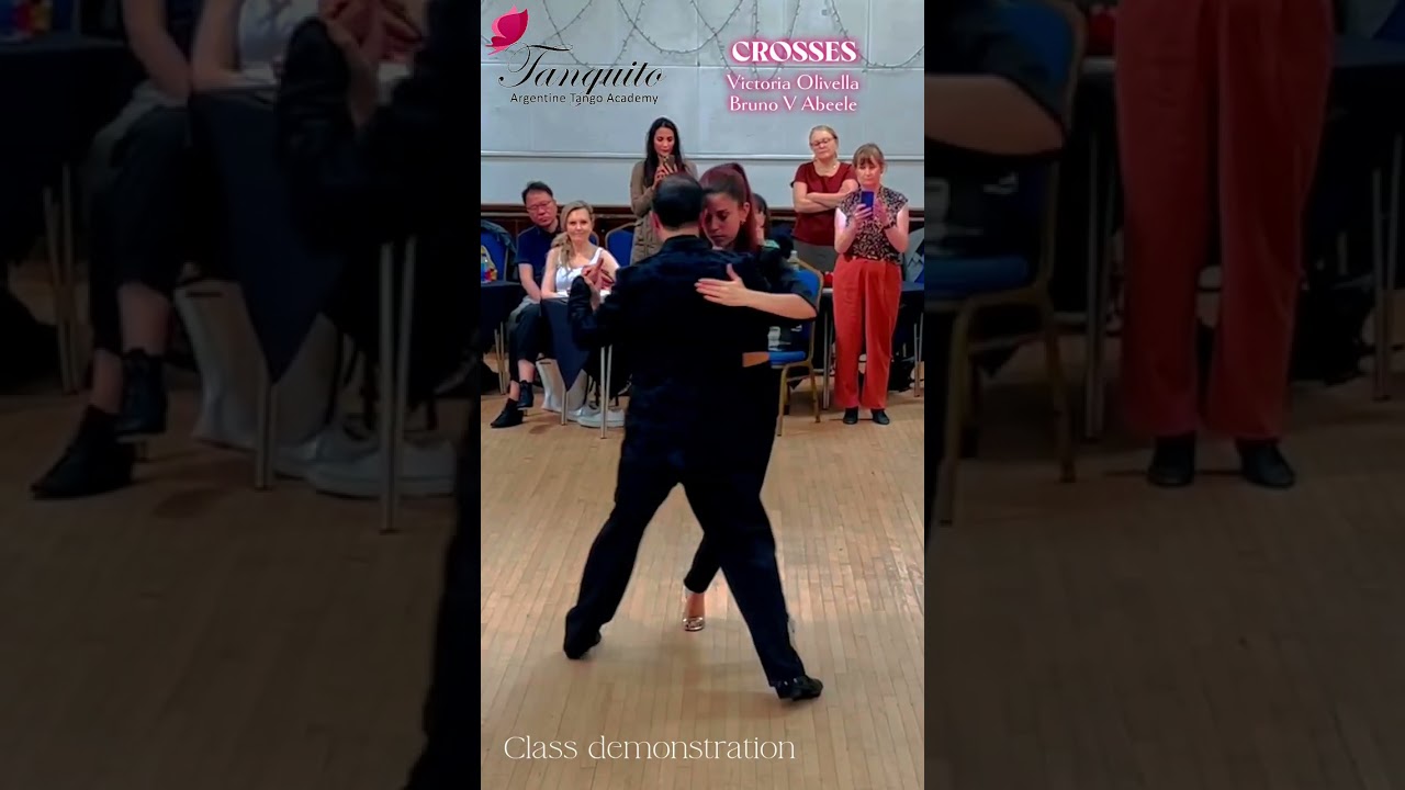 Video thumbnail for CROSSES and variations in Argentine Tango. With Victoria Olivella and Bruno V Abeele 🤩