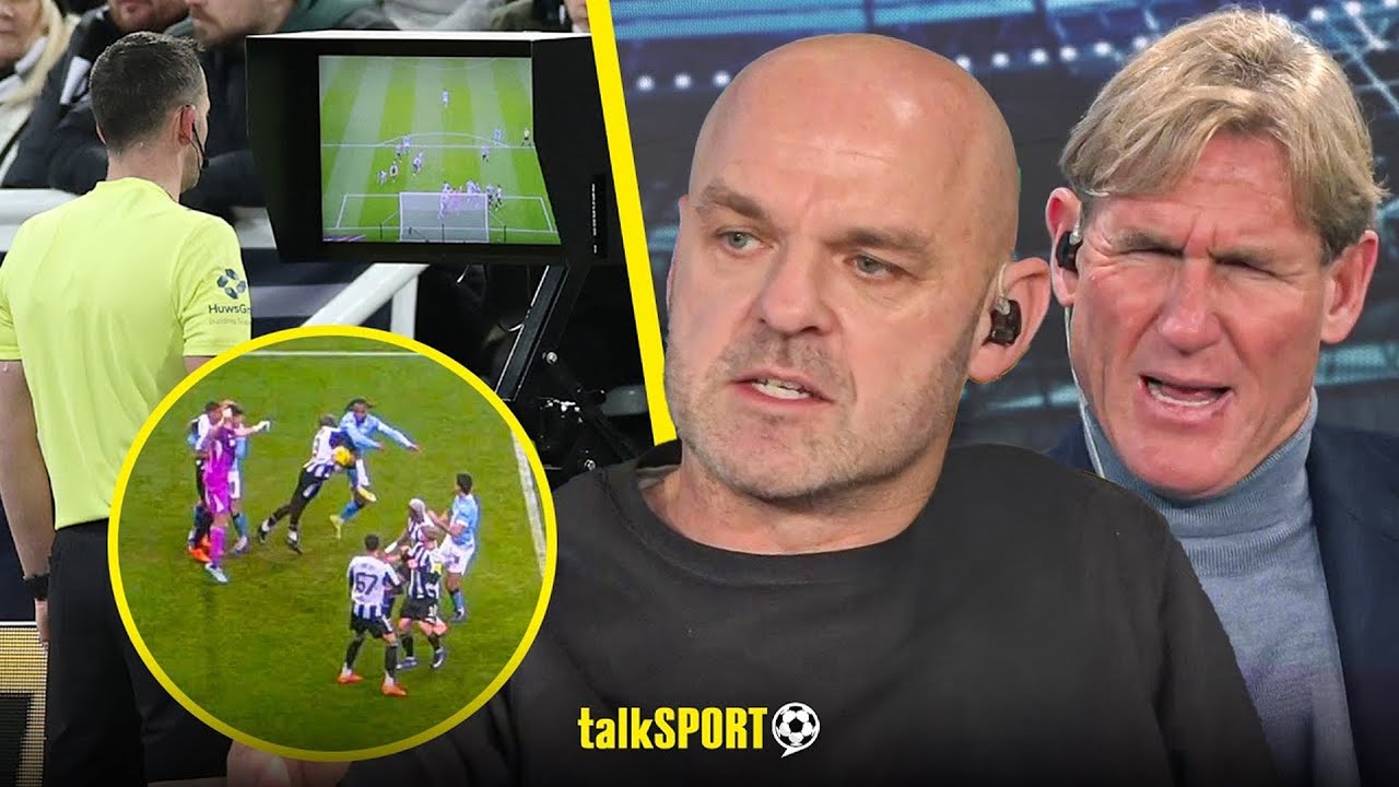 Danny Murphy & Simon Jordan in HUGE DEBATE over VAR's Future in Football After Man City CONTROVERSY