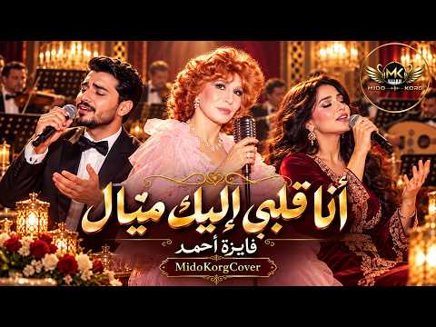 ❤️ أنا قلبي إليك ميال ❤️ فايزة أحمد 🎻 ديو غنائي بإحساس خيالي 🎙️ طرب الزمن الجميل 🎤