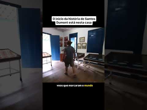 Antes de conquistar os céus, Santos Dumont viveu aqui! Vídeo completo no canal