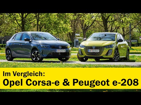 Vergleichstest: Opel Corsa-e vs. Peugeot e-208 | ÖAMTC auto touring