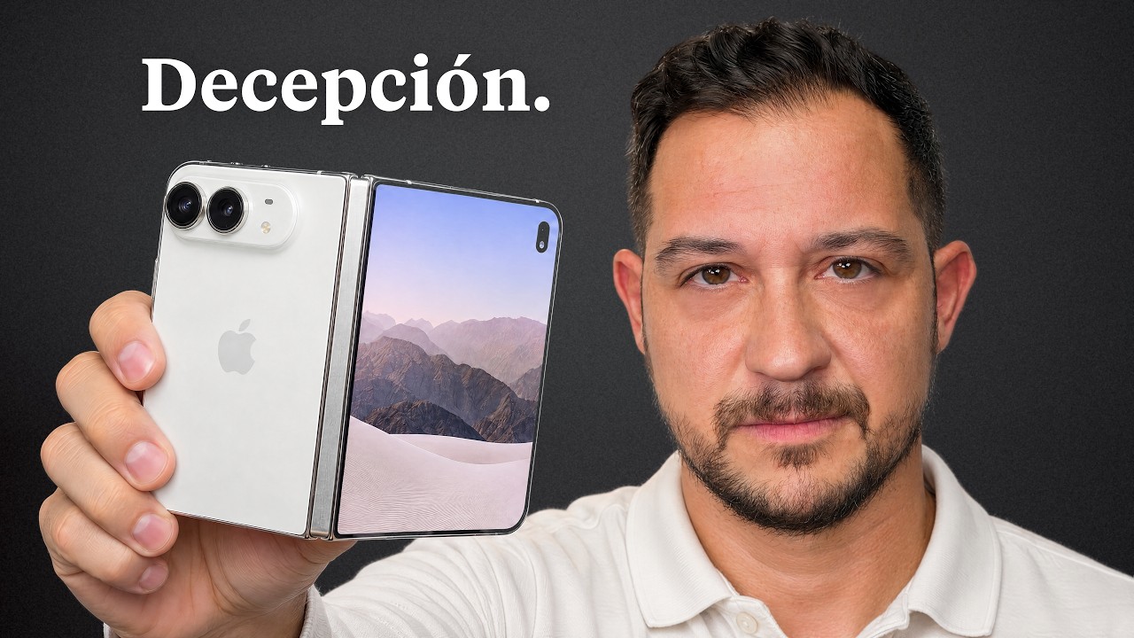 iPhone Duo, NO es el plegable que esperaba 😕