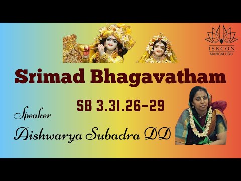 Srimad Bhagavatam 3.31.26-29 | 08:00 AM English | Sri Srivasa Pandita disappearance day