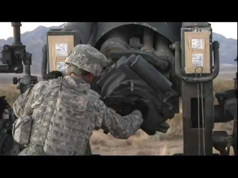 Gunners fire M198 for first time