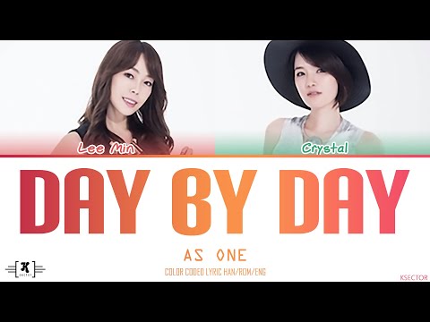 As One (애즈원) - "Day By Day" Lyrics [Color Coded Han/Rom/Eng]