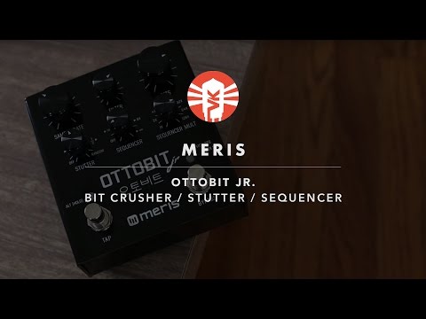 Meris Ottobit Jr. Stereo Bitcrusher Pedal with Low-Pass Filter and Tap Tempo image 14