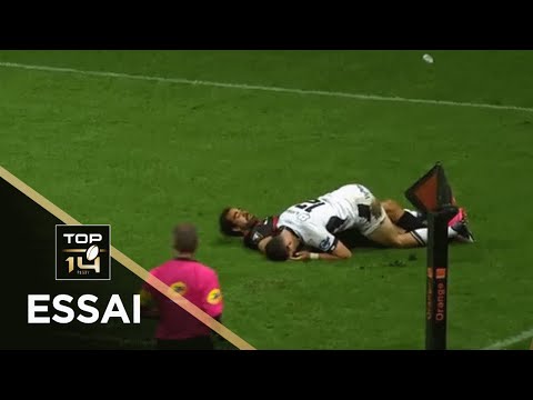 TOP 14 - Essai de Noel REID (SUA) - Toulouse - Agen - J10 - Saison 2020/2021