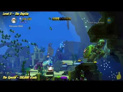 The Lego Movie Videogame: Level 9 The Depths - STORY Walkthrough - HTG