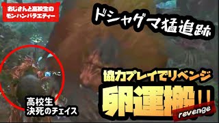 【モンハンバラエティー】卵運搬リベンジ編 高校生のマジチェイス【パート2】【おじさんと高校生】