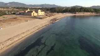 preview picture of video 'Nora deserta dall'alto - Pula Cagliari -'