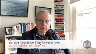 Get Your Paper Based Filing System in Order | GTD®