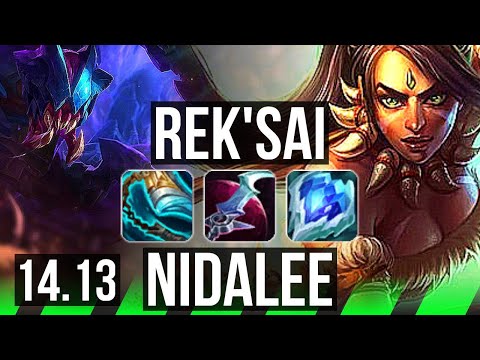 REK'SAI vs NIDALEE (JGL) | Rank 5 Rek'Sai, 11/4/15 | TR Grandmaster | 14.13