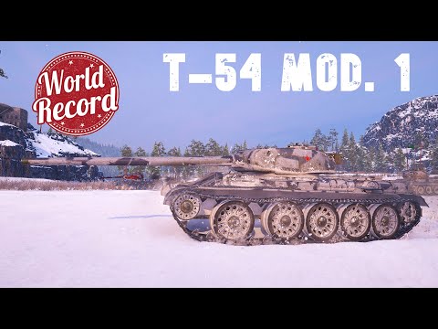 World of Tanks T-54 first prototype - 11 Kills 9,4K Damage | NEW WORLD RECORD !