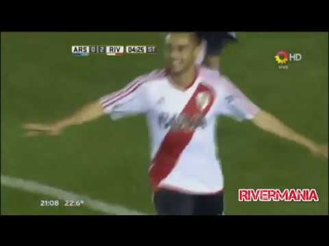 golazo del pity Martinez a Arsenal || (Arsenal 2 - River Plate 2)
