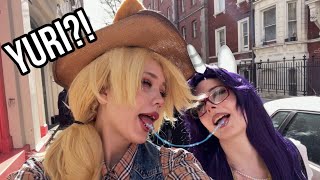 I cosplayed in a public server…