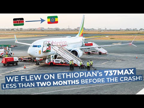 YouTube thumbnail for Ethiopian Airlines Boeing 737MAX 8 Passenger