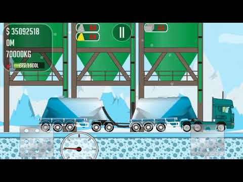 Trucker Joe is transporting cement and sand to a concrete plant