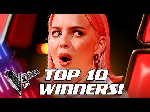 Top 10 BEST The Voice UK WINNERS Blind Auditions