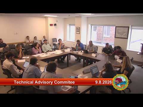 9.8.2026 Technical Advisory Committee Work Session