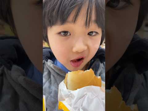 給料日に食べたかったマクドに連れて行くシングルファザー#きのこの山