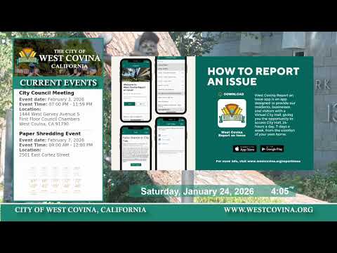 The City of West Covina - Live Stream