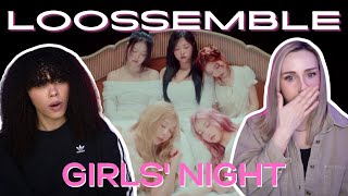 COUPLE REACTS TO Loossemble (루셈블) -  'Girls' Night' MV