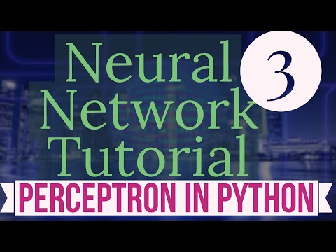 Neural Network Tutorial 3 Implementing The Perceptron Algorithm In Python