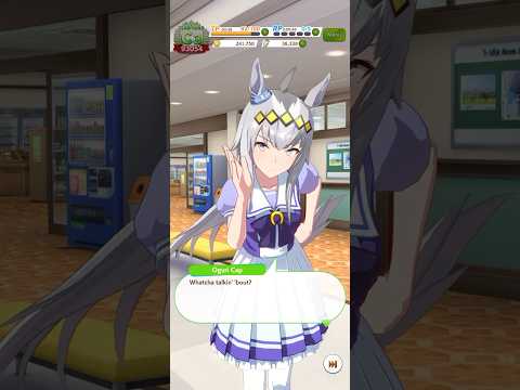 Oguri Cap does a Tamamo Cross impression | Uma Musume: Pretty Derby