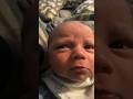 This baby was giving his mom the side eye 😂