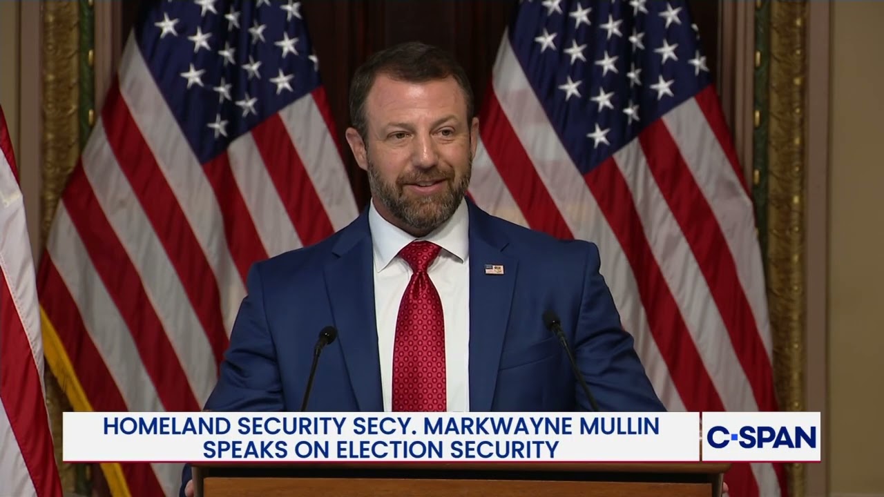 Video: DHS Secretary Mullin warns noncitizens on voter rolls of federal charges