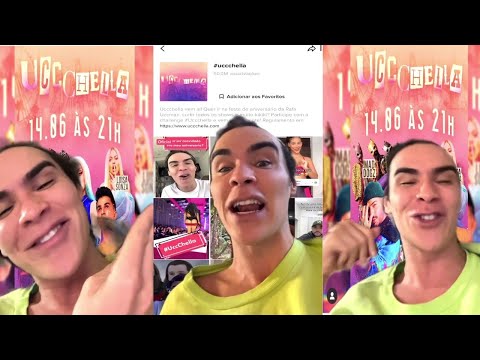 Rafa mostra algumas pessoas q participaram da trend para ir ao UccChella |Stories Rafa Uccman