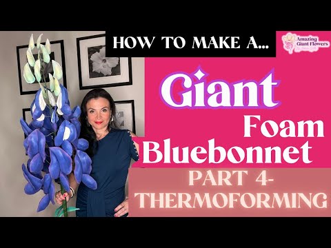 Giant Foam Bluebonnet Tutorial — Texas State Flower DIY