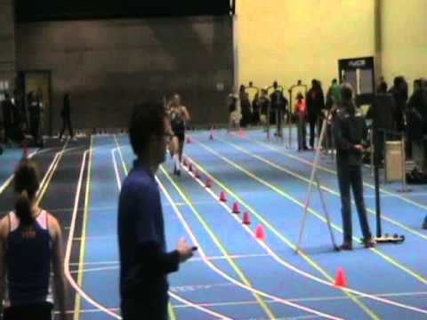 2012 U of T Fred Foot Womens 600m Timed Final Heat 2 - 1-21-12