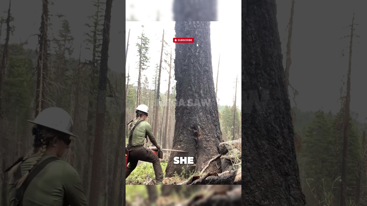 Tree-Felling Artist: Mastering Skills in the Green Forest