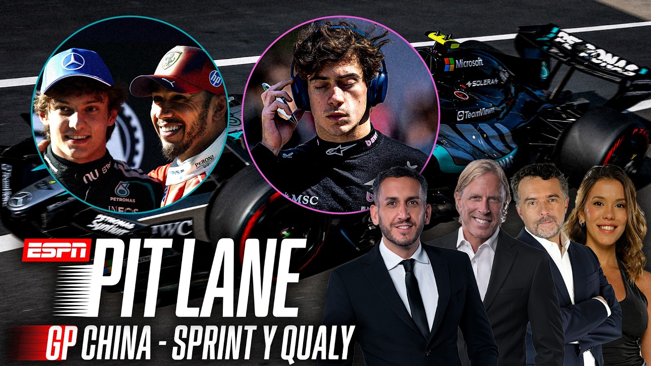 KIMI ANTONELLI ES EL POLEMAN MÁS JOVEN DE LA HISTORIA DE F1 | ESPN PIT LANE REACCIÓNO AL GP DE CHINA