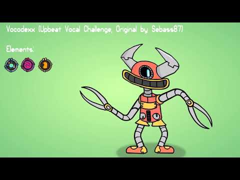 Vocodexx [Upbeat Island] (animation) Monster Sounds (Original By Sebass87)