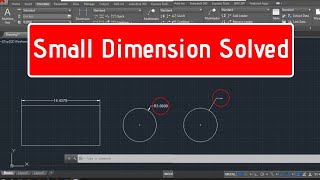 How To Change Dimension Text Size in AutoCAD ?? (2020)