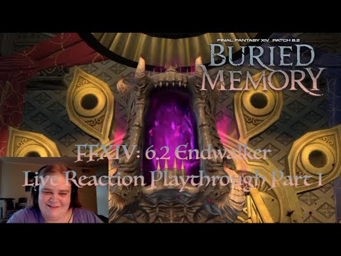 FFXIV: 6.2 Endwalker Playthrough Part 1 (In Search of Azdaja) Live Reaction Spoilers (Dungeon Run)
