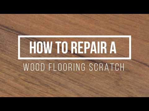 How To Repair Flooring with Wood Scratches?
