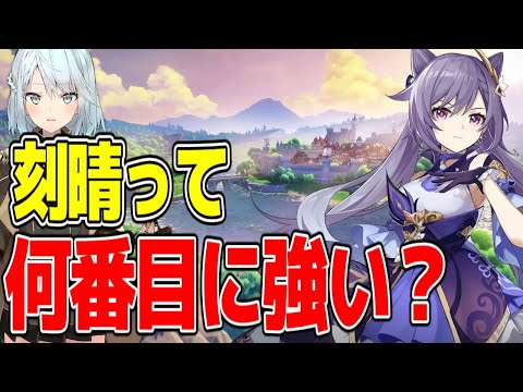 【原神】刻晴って恒常キャラで何番目に強い？...に対するみんなの反応【ねるめろ切り抜き&反応集】